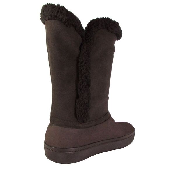 Crocs Womens 'Modessa Synthetic Suede Button' Boots - Picture 3 of 3